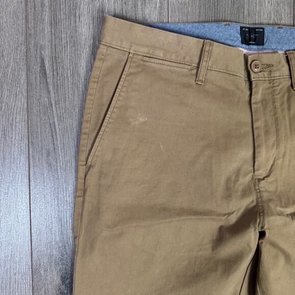 J.Crew 770 Straight-Fit Core Stretch Chino Pants Mens W32 L30 River Brown AR886 - Picture 6 of 10